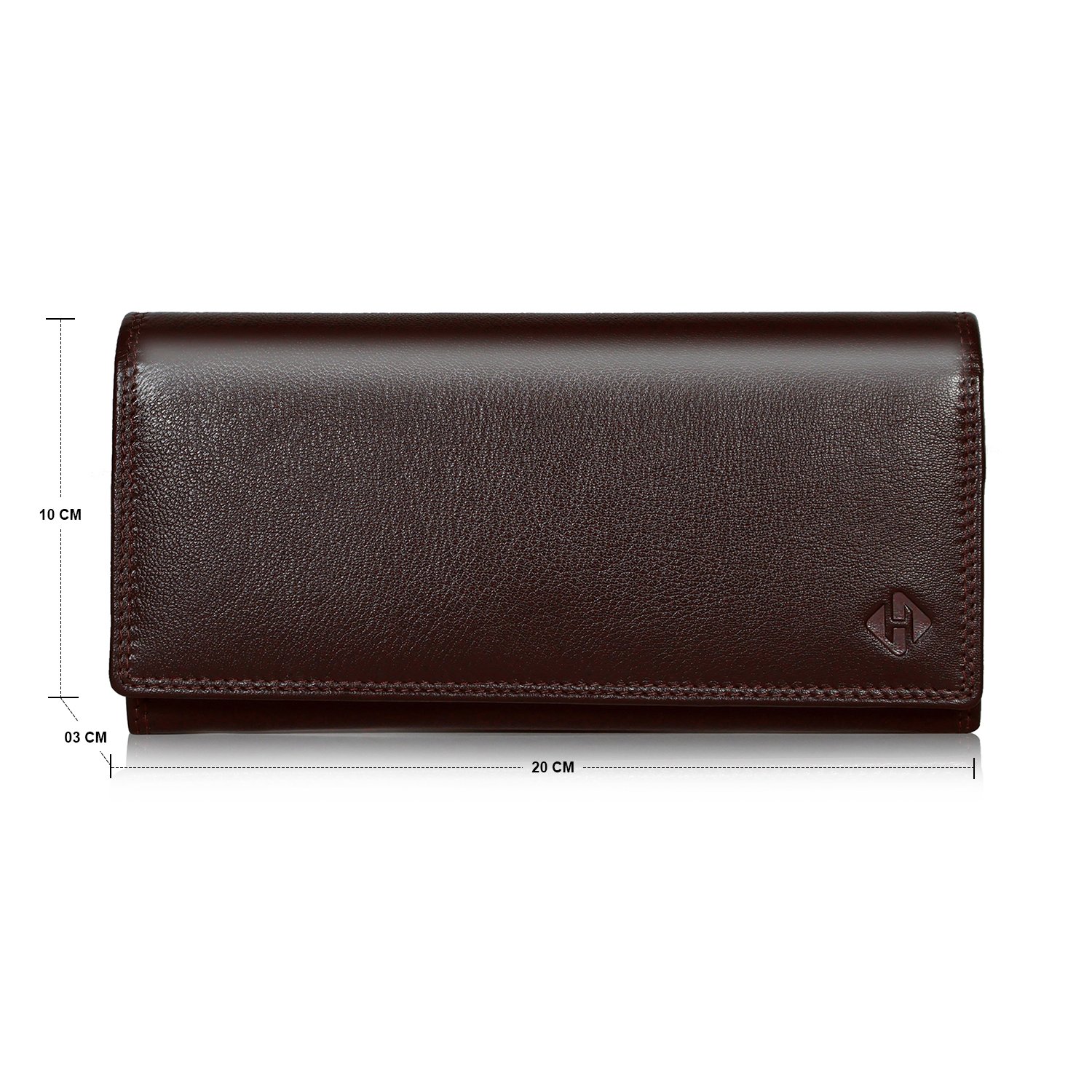 High Capacity Leather Clutch Wallet for Women – Bulk Export | Model 1757TN - Image 2