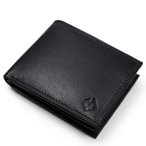 Leather Premium black leather wallet