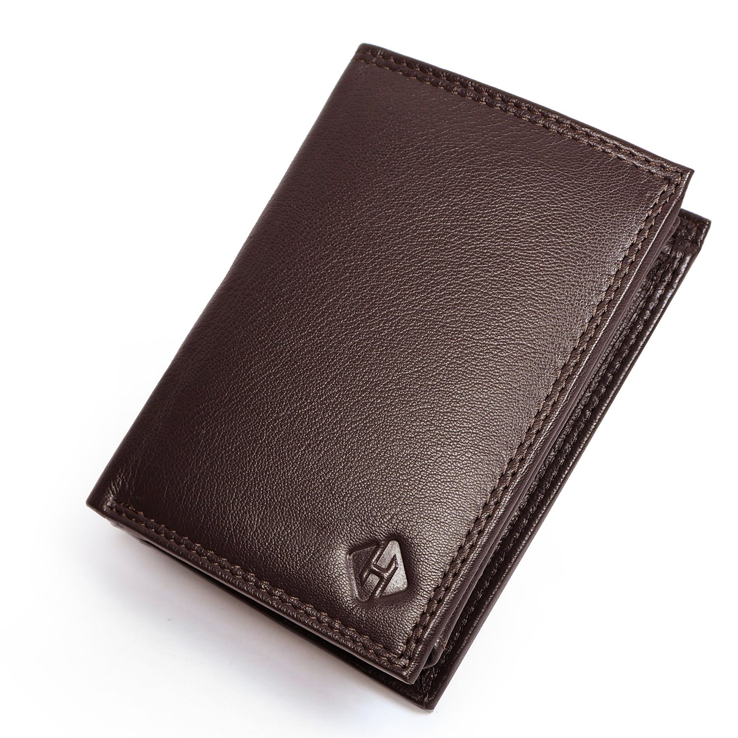Premium Leather RFID Wallet | Compact Leather Bifold Wallet