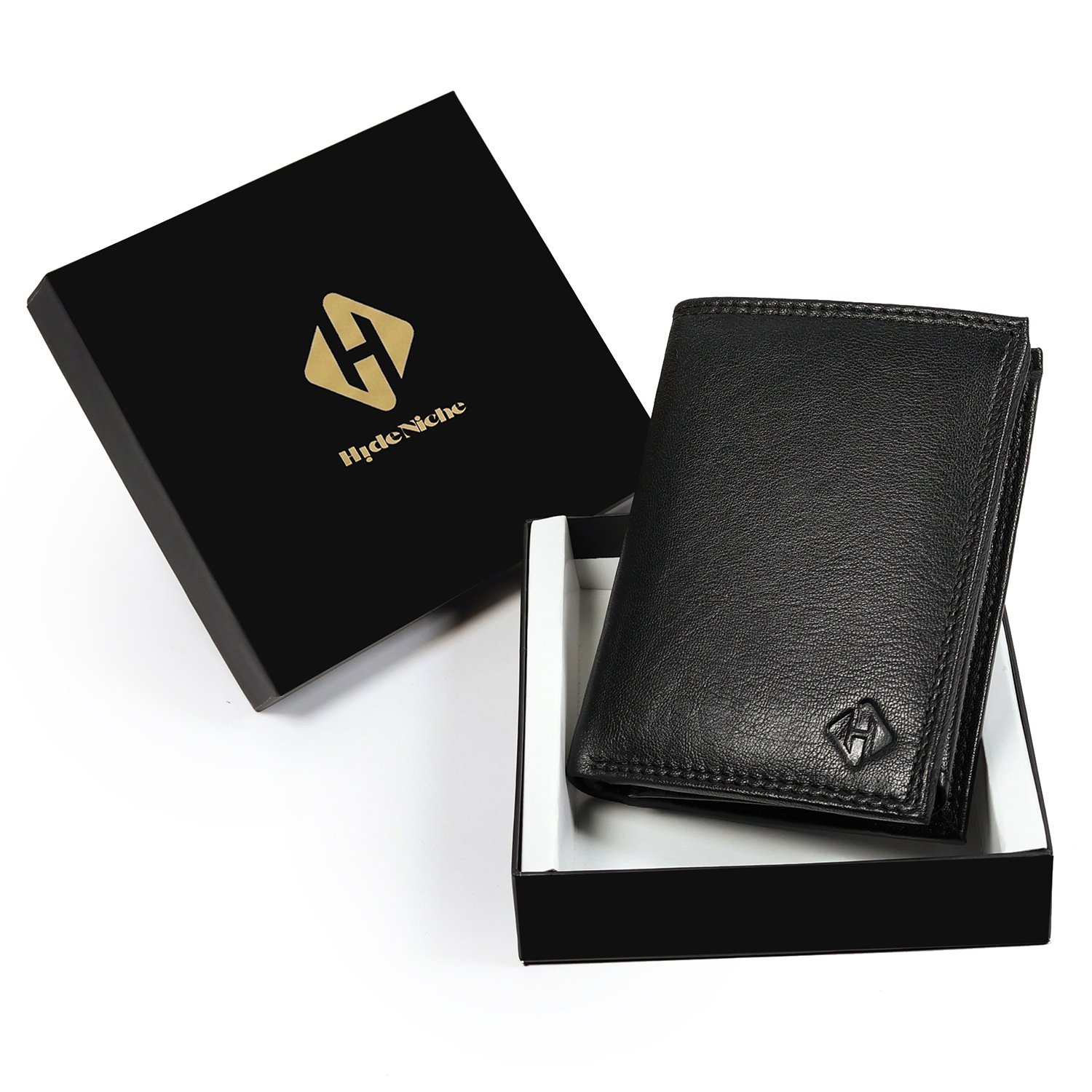 Premium Leather RFID Wallet | Compact Leather Bifold Wallet - Image 5